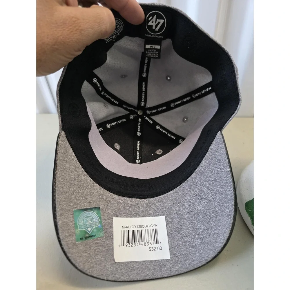 Flying Chanclas De San Antonio Hat Cap Fitted One Size Gray MILB Baseball 47